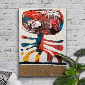 Abstract Creature Painting Original Art