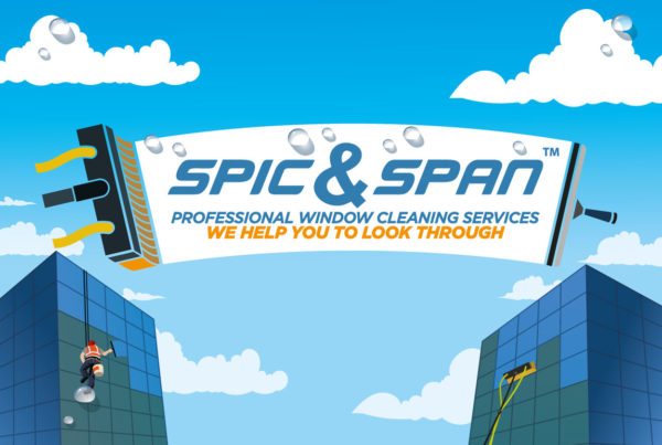 spic&span logo design
